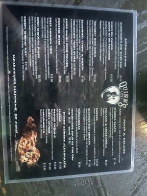 Menu photo 1 Mickey Quinns Seminole, FL