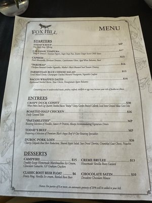 Fox Hill Restaurant & Gardens by null