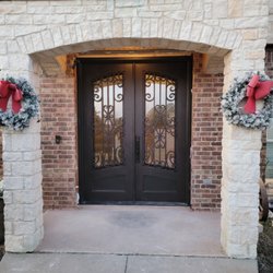 FND Contracting - Replaced a wood door w this beautiful iron door