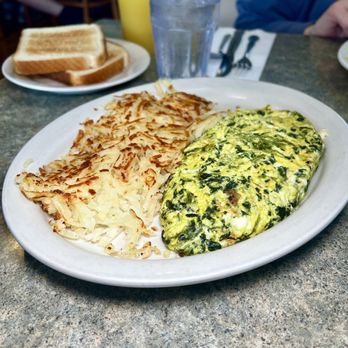 Al & Andy's Restaurant - Spinach and Feta Cheese Omelette - American Near Me - Schiller Park, Illinois Al & Andy's Restaurant - Spinach and Feta Cheese Omelette - American Near Me - Schiller Park, Illinois