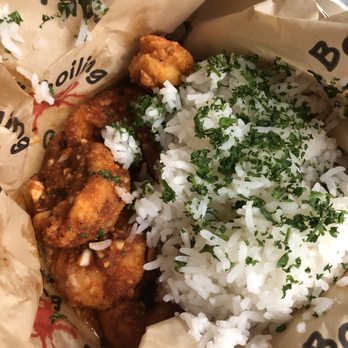 The Boiling Crab - Shabang Bang Shrimp with rice - Cajun/Creole Near Me - San Jose, California The Boiling Crab - Shabang Bang Shrimp with rice - Cajun/Creole Near Me - San Jose, California