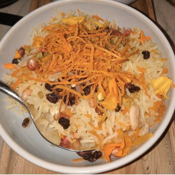 Byblos Miami - sweet jeweled rice - Mediterranean Near Me - Miami Beach, Florida Byblos Miami - sweet jeweled rice - Mediterranean Near Me - Miami Beach, Florida