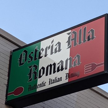 Osteria Alla Romana - Sign - Pizza Near Me - Lancaster, Ohio Osteria Alla Romana - Sign - Pizza Near Me - Lancaster, Ohio
