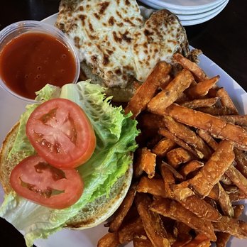 Tavern In The Green - Blackened Chicken Sandwich - Salad Near Me - Evergreen Park, Illinois Tavern In The Green - Blackened Chicken Sandwich - Salad Near Me - Evergreen Park, Illinois