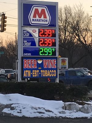 Marathon, 38430 Garfield Rd, Clinton Township, MI 48038, US
