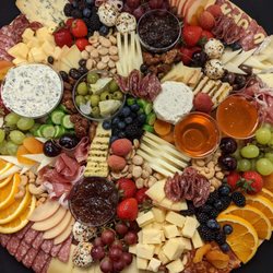 For The Love Of Charcuterie - Close up of the large board.