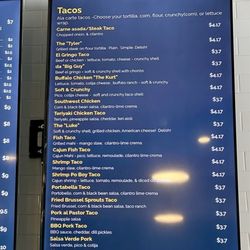 Macon Street Tacos - Menu 2