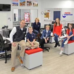 Roto Rooter Plumbing and Drain Service - The Zaffuto family, owners of Roto-Rooter of Greenville, SC. Starting on the left (Mike, Matthew, Abby, Patricia, Katie, and Allie)