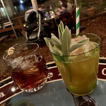 Olmsted - Lavender bourbon and pumpkin mai tai cocktails - New American Near Me - Brooklyn, New York