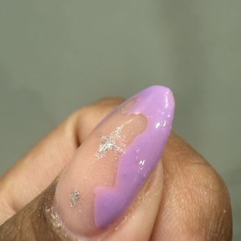 Trendy Nail Spa Open Late - More clumps and incomplete burst/star - Nail Salons Near Me - Plano, Texas