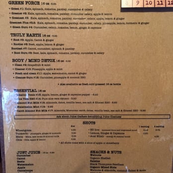 Juice Crafters - Menu pt. 2 - Breakfast & Brunch Near Me - Santa Monica, California