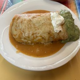 Al Pastor Wet Burrito Al Pastor Wet Burrito