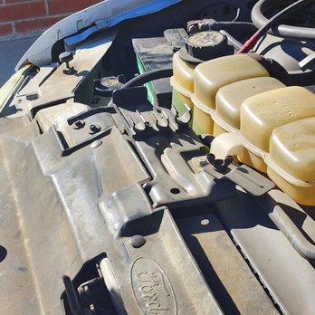Jiffy Lube - I opened my hood at home....yes they left their trash! - Auto Repair Near Me - Northridge, California Jiffy Lube - I opened my hood at home....yes they left their trash! - Auto Repair Near Me - Northridge, California
