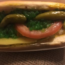Chicago style hot dog kjm Chicago style hot dog kjm