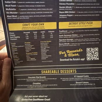 Rotolo's Pizzeria - Menú - Pizza Near Me - Gulf Breeze, Florida