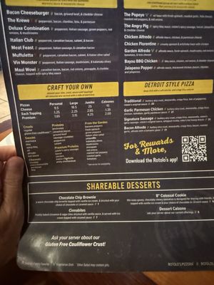 Menu photo 4 Rotolo's Pizzeria Gulf Breeze, FL