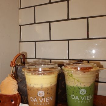 Da Vien Coffee - egg coffee and cookie butter matcha - Coffee & Tea Near Me - Anaheim, California