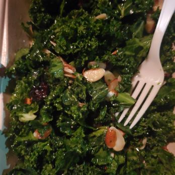 Erewhon - Kale salad with cranberries and almonds, my favorite salad. - Grocery Near Me - Calabasas, California Erewhon - Kale salad with cranberries and almonds, my favorite salad. - Grocery Near Me - Calabasas, California
