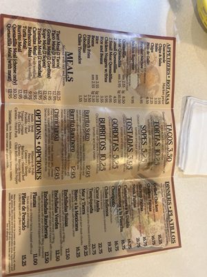 Menu photo 2 Los Azares Mexican Grill Des Plaines, IL Menu photo 2 Los Azares Mexican Grill Des Plaines, IL