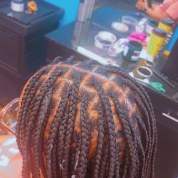 Jobe's Hair Braiding - Medium size Knotless