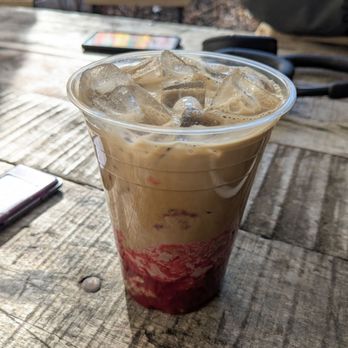 ACRE - raspberry hojicha - Breakfast & Brunch Near Me - Brooklyn, New York