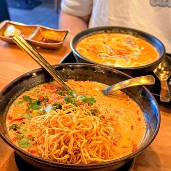 Manaao - "Khao Soi Noodle with Braised Beef" - Khao Soi Neua & "Panang Curry" Gaeng Penang - Thai Near Me - Tustin, California