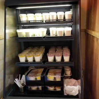 Menya Raizo - Dessert station for Creamy Pudding ($2) - Ramen Near Me - Vancouver, British Columbia