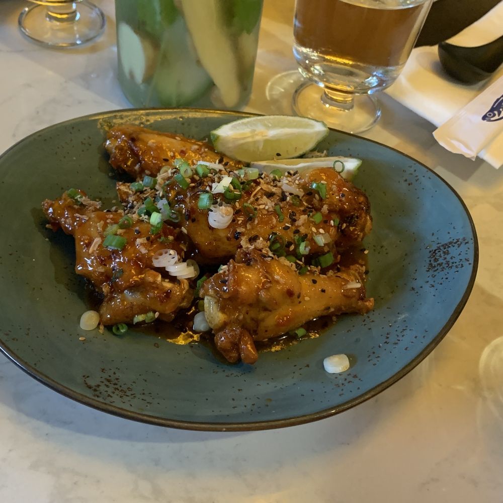 Ginger and Lemongrass - Sweet and Spicy Chicken Wings - Vietnamese Near Me - Whitestone, New York Ginger and Lemongrass - Sweet and Spicy Chicken Wings - Vietnamese Near Me - Whitestone, New York