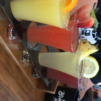 Hash Kitchen - Mimosa flight with delicious fruits - Breakfast & Brunch Near Me - Scottsdale, Arizona Hash Kitchen - Mimosa flight with delicious fruits - Breakfast & Brunch Near Me - Scottsdale, Arizona