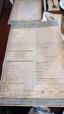 Menu photo 6 Fog Harbor Fish House San Francisco, CA Menu photo 6 Fog Harbor Fish House San Francisco, CA
