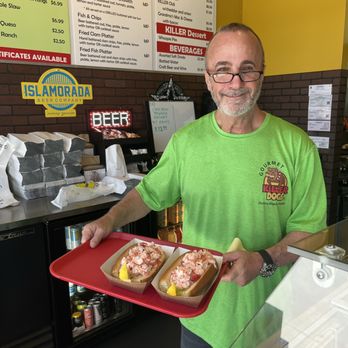 Gourmet Killer Dogs - Lobster rolls were KILLAH! - Hot Dogs Near Me - Delray Beach, Florida