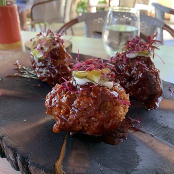 Full Bloom Vegan - Guava BBQ Wings - Vegan Near Me - Miami Beach, Florida