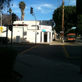 Highland Market - the corner of a street with traffic lights - Grocery Near Me - Los Angeles, California Highland Market - the corner of a street with traffic lights - Grocery Near Me - Los Angeles, California