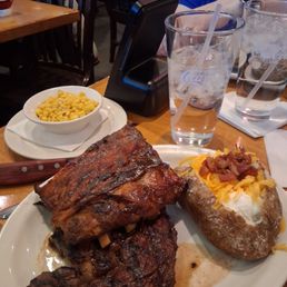 Ribs fall off the bone done