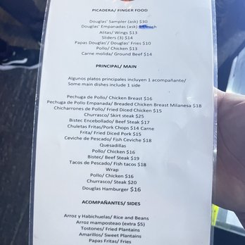 Douglas' Pub - Menu - Pool Halls Near Me - San Juan, Puerto Rico Douglas' Pub - Menu - Pool Halls Near Me - San Juan, Puerto Rico