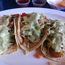 Sabor - Fish tacos.