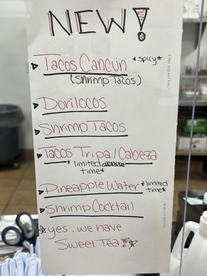 Menu photo 2 Isla Cancun Locust, NC