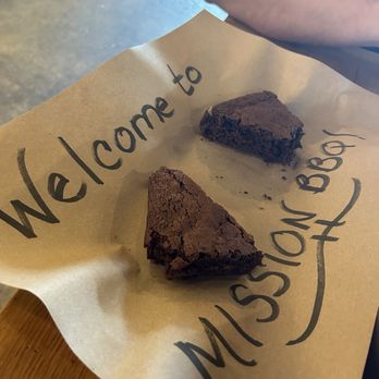 Mission BBQ - Double chip brownies - Barbeque Near Me - York, Pennsylvania