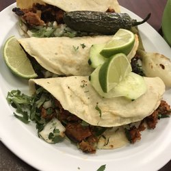 Marinated prom tacos