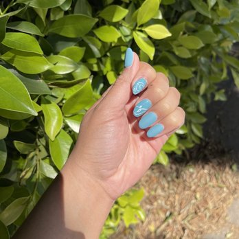 Jenny’s Nail Studio - Acrylic fill with design on 2 nails Matte on 3 nails- $60 - Nail Salons Near Me - North Hollywood, California Jenny’s Nail Studio - Acrylic fill with design on 2 nails Matte on 3 nails- $60 - Nail Salons Near Me - North Hollywood, California