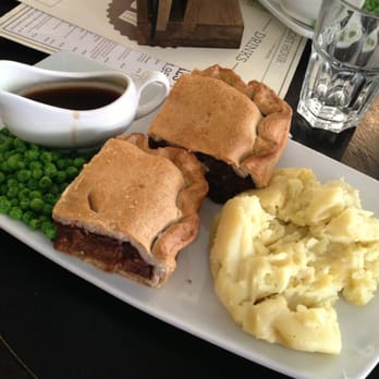 The Lost Hour - British Beef Steak & Ale Pie (2 pies shown) - Bars Near Me - London, XGL