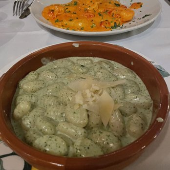 Locanda Ravello - Pesto Gnocchi and lobster ravioli - Italian Near Me - Danville, California