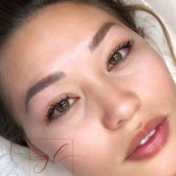 Glam Lash and Brows - Beautiful client