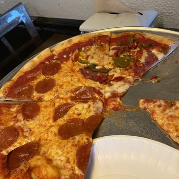 Burke Street Pizza Robinhood - Half angry honey bee half pepperoni - Pizza Near Me - Winston-salem, North Carolina Burke Street Pizza Robinhood - Half angry honey bee half pepperoni - Pizza Near Me - Winston-salem, North Carolina
