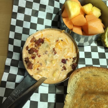 The Donut Kitchen - Hatch Green Chili Corn Chowder~ a new menu item! Very tasty! - Donuts Near Me - McKinney, Texas