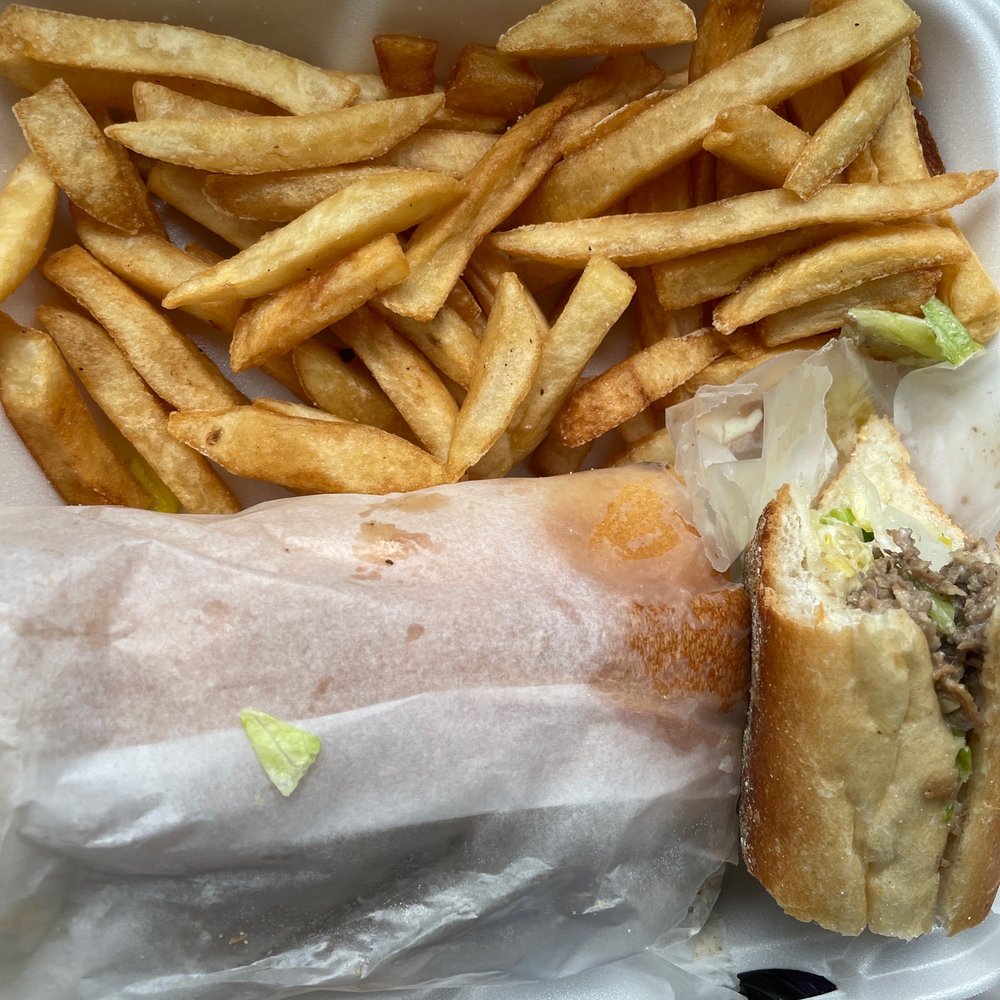 One Pound Cheesesteaks - Fries and 1 Ft Cheese Steak - Sandwiches Near Me - Philadelphia, Pennsylvania