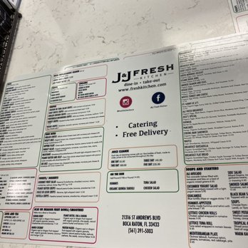 J&J Fresh Kitchen - Juice Bars & Smoothies Near Me - Boca Raton, Florida