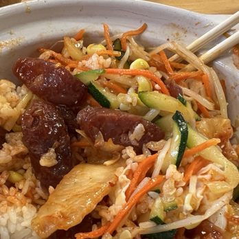 Yuan's Dumpling and Noodle House - Bibimbap mixed with sauce - Chinese Near Me - Los Alamos, New Mexico Yuan's Dumpling and Noodle House - Bibimbap mixed with sauce - Chinese Near Me - Los Alamos, New Mexico