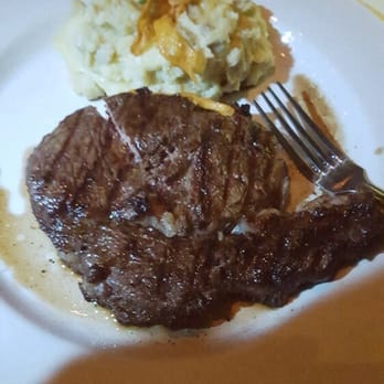 Chart House - Ribeye with garlic mash, perfectly cooked steak and seasoning was great from the center to the crust. - Seafood Near Me - San Antonio, Texas
