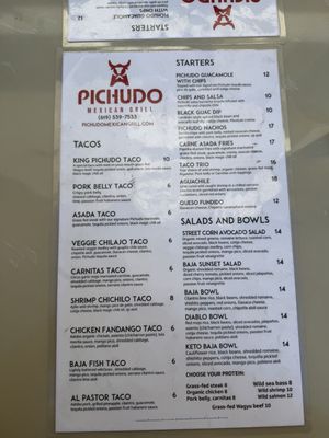 Menu photo 5 Pichudo Mexican Grill San Diego, CA Menu photo 5 Pichudo Mexican Grill San Diego, CA